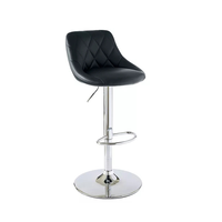 Vente en gros de tabourets de bar modernes en cuir PU métal chaise de bar réglable et pivotante pour salle à manger maison bar hôtel-meubles populaires à vendre