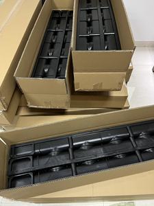 ท่อระบายน้ำแบบมีช่องระบายน้ำพลาสติกพร้อมฝาปิด,ท่อระบายน้ำบนถนนท่อระบายน้ำแบบตรงสีดำท่อระบายน้ำ - Product Image 6