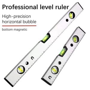 150mm-600mm Jauge d'eau plate <span class=keywords><strong>de</strong></span> haute précision Mini niveau magnétique en aluminium Décoration Niveau <span class=keywords><strong>de</strong></span> mesure - Product Image 6