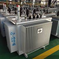 Transformador Trifásico Sumergido en Aceite MingZheng S13, 160kVA, 1000kVA, 1600kVA, Capacidad Personalizada, Enfriamiento ONAN, Transformadores de Media y Alta Tensión