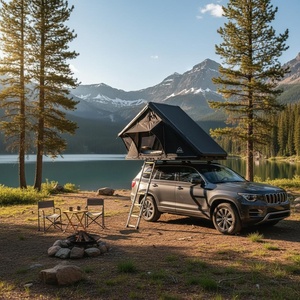 Tente de montage sur voiture en aluminium quatre saisons 2025, étanche, avec lanterneau ventilé, pour les voyages de camping en famille - Product Image 3