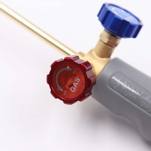 Antorcha de Soldadura Mapp, Cable de 2 Metros, Cabeza Recta Recubierta de Cobre, para Uso con Oxígeno y Propano - Product Image 3