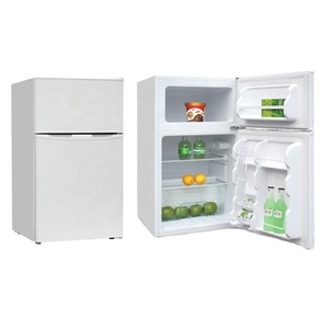 Smeta 88L petit réfrigérateur à double porte de ménage réfrigérateur à congélateur supérieur <span class=keywords><strong>en</strong></span> vente - Product Image 1