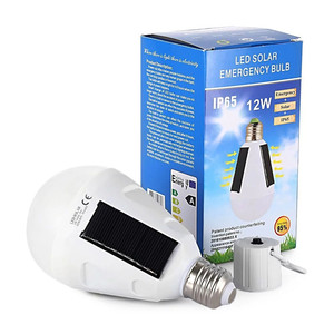 <span class=keywords><strong>Ampoule</strong></span> <span class=keywords><strong>solaire</strong></span> <span class=keywords><strong>LED</strong></span> SMD <span class=keywords><strong>rechargeable</strong></span> E27 85-265V, lumière de jardin, extérieure, d'urgence, de voyage, de camping - Product Image 2