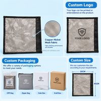 Housse de protection WiFi en tissu conducteur cuivre-nickel sur mesure, blindage anti-ondes électromagnétiques, pochette de protection pour routeur, étui de blocage du signal pour la maison