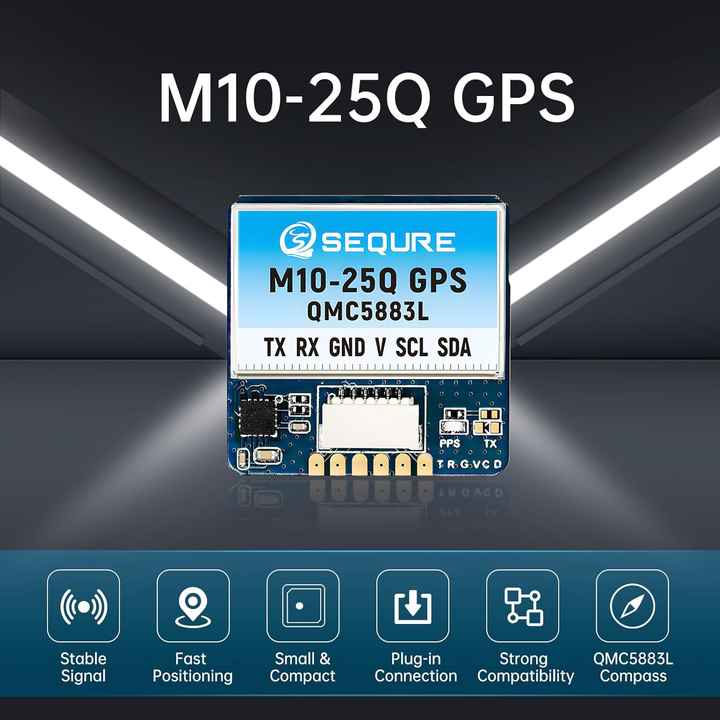 M10G-5883 M10 GPS Avec Boussole QMC5883L Module Pour FPV/Drones De Cou