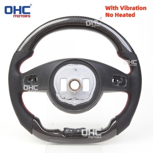 Volant en fibre de carbone avec LED pour Mercedes-Benz W205 <span class=keywords><strong>AMG</strong></span> C63 GLS CLA GLE 2016 2017 avec vibration (sans chauffage) - Entrepôt USA - Product Image 2