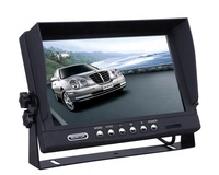 Universel 9 pouces HD AHD 1080P TFT LED voiture tableau de bord affichage grand Angle pare-brise bureau GPS moniteur Bus camion LCD TV