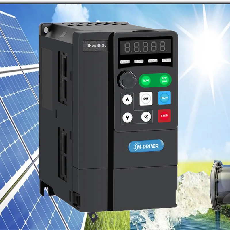 Single Phase 220V Deep Well Pump Inverter 2.2KW 3Hp Solar Pump Inverter