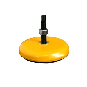 Yüksek kaliteli dayanıklı ağır makine ayakları sarı taban seviyesi şok geçirmez ayarlanabilir m20 vida ayakları - Product Image 1