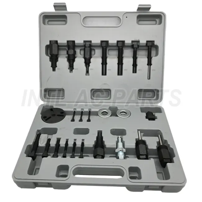 AUTO A/C COMPRESSOR CLUTCH HUB PULLER INSTALLER KIT Deluxe Clutch Hub Puller/Installer Kit AC Compressor clutch installer