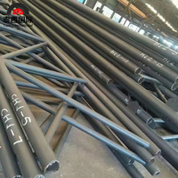 Couvertures en acier galvanisé de botte de tube de cercle pour des services de fabrication de botte de tuyau de cadre d'espace de structure de hangar