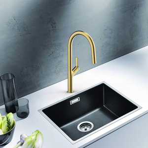 Hoge Kwaliteit Goud Geborsteld Kraan Sus 304 Keuken Kraan Met Pull Down Sproeier 316 Gootsteen Mengkraan Kranen - Product Image 4
