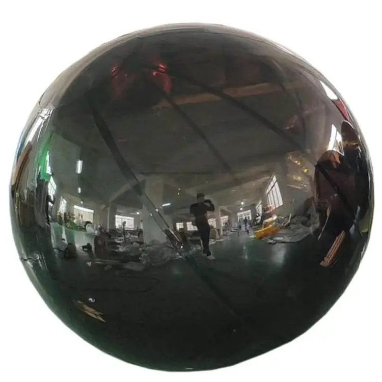 Balon Balon Balon tiup cermin dekorasi berkilau kustom balon cermin tiup raksasa untuk pesta