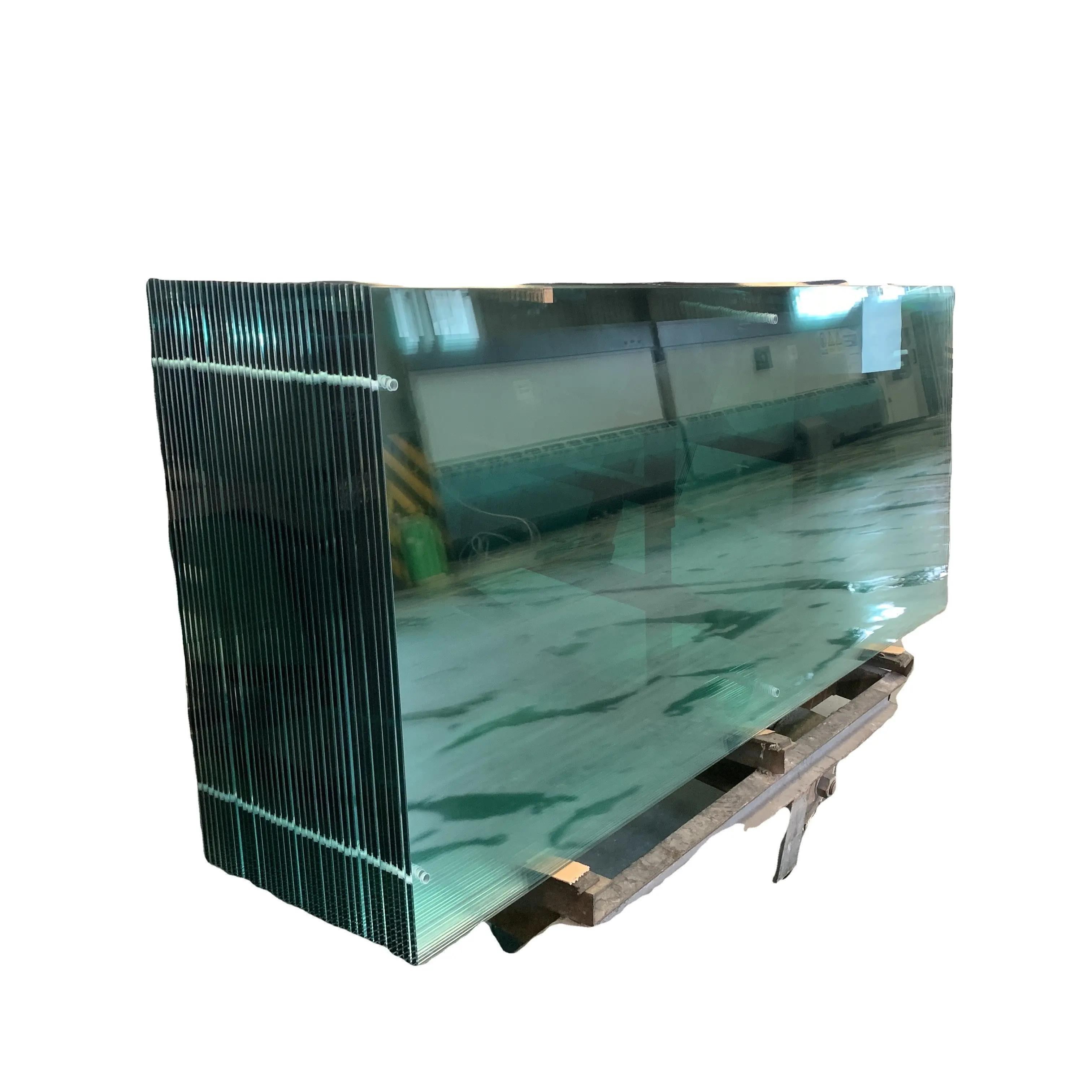 Fournisseur de verre de construction panneaux de verre trempé de grande taille personnalisés panneau mural en verre trempé 10mm 12mm
