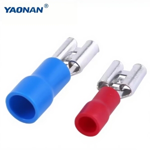 Connecteurs à sertir femelles isolés, étanches et anticorrosion pour extérieur, de qualité industrielle, à anneau ouvert, pour câbles 22-10 AWG - Product Image 2