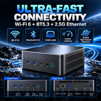 Mini PC Sharerdp AMD Ryzen 7 7840HS DDR4 RAM LPDDR5 8GB 512GB GDDR4 Mini PC de jeu Ordinateur de jeu Computadora Para Juegos