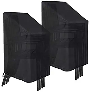 Waterproof Dust protection Patio Stacking <strong>Chair</strong> <strong>Covers</strong> Outdoor Furniture Rain <strong>Cover</strong> - Product Image 3
