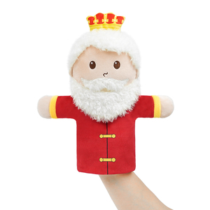 2025 Giáng Sinh Elk Thú Nhồi Bông Đồ Chơi Sang Trọng Vua Hình Đồ Chơi Cho Gia Đình Trẻ Em Phụ Nữ Tay Con Rối Món Quà Hoàn Hảo - Product Image 1