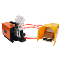 Machine à sertir pneumatique semi-automatique Naibao AM-10 en acier au carbone, 14 matrices, mini portable pour sertissage de cosses de câbles et de bornes