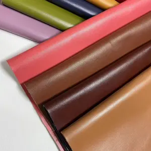 Napa PU Leather Whole Piece Ready In Stock Wholesale Leather For Bag And Luggage Sofa