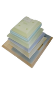 Brique de refroidissement durable et écologique en matériau à changement de phase (PCM) HDPE, réutilisable, de qualité alimentaire, recyclable, plaque eutectique longue durée