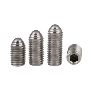 GXH Factory Direct Machining Metal Spring Loaded Plunger Steel Indexing Slotted Index Ball