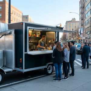 Fenêtre de vente en alliage d'aluminium 60x36 pouces, inclinable à 85 degrés, pour camions de restauration - Product Image 2