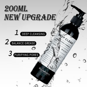 Rubioarôme hommes Turbo lumineux Anti-Pollution <span class=keywords><strong>Double</strong></span> Action charbon de bois lavage du visage instantané éclaircir et garder et nettoyer la <span class=keywords><strong>peau</strong></span> - Product Image 1