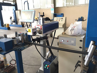 Machine de codage de marquage laser pour câbles métalliques