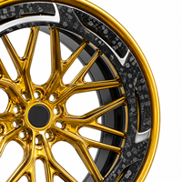 Jantes en fibre de carbone ForgeLab personnalisées 18 20 22 24 26 19 pouces 5x114.3 5X120 6X139.7 Mercedes Corvette Land Rover Rolls-Royce