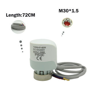 Vanne <span class=keywords><strong>thermostatique</strong></span> de radiateur BEOK WIFI 230V, chauffage au sol, têtes d'actionneurs électriques - Product Image 2