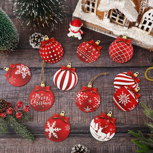 Set de Adornos Navideños Creativos de Madera para Decoración de Árboles de Navidad, Decoración para Fiestas en Casa, Adornos - Product Image 4