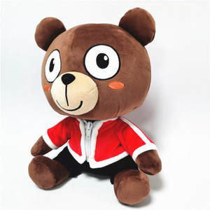 Nuevo Oso de Peluche Personalizado con Abrigo, Muñeco de Peluche de Animales de Dibujos Animados, Súper Suave, Relleno de Algodón PP, Personalizable, MOQ Bajo - Product Image 2