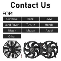 698678 2S658C607EA radyatör soğutma fanı Ford Fiesta Ecosport