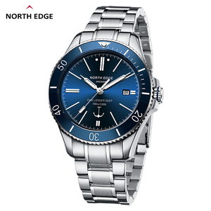NORTH EDGE <strong>ANCHOR</strong> Luxury <strong>Watch</strong> Luminous Date Automatic Mechanical <strong>Watch</strong> for Men Hollow Tourbillon Business Waterproof Male Clock - Product Image 1