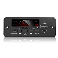 Amplificateur Kt DC12V 2x25W, carte décodeur MP3, Bluetooth V5.0, lecteur de voiture, module d'enregistrement USB, radio FM AUX pour haut-parleur