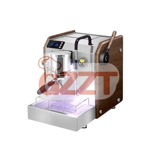<span class=keywords><strong>Machine</strong></span> à café à levier commerciale GZZT en acier inoxydable, <span class=keywords><strong>machine</strong></span> à café multi-latte pour hôtels, cafés - Product Image 3