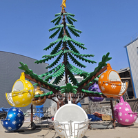 Manège Arbre de Noël autoportant à 32 places pour Fêtes Foraines et Carnavals