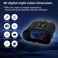 Binoculares de Visión Nocturna Digital Infrarrojos ASS8001 de Alta Calidad OEM ODM 4K con Visión en la Oscuridad, Zoom 8X, Accesorios para Visores 5X