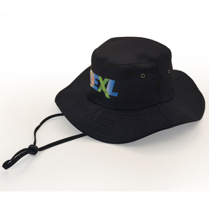 OEM verano al aire libre de alta calidad Unisex moda deporte ala ancha cuerda Bonnie pescador gorra cubo sombrero con cuerda - Product Image 2