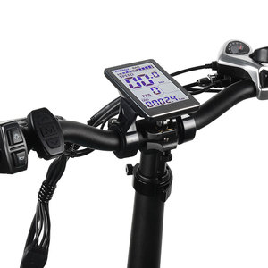 MZ-9 EU-Lagerbestand 20 Zoll 48V 500W Hinterradnabenmotor Scheibenbremse Fatbike Faltbares Elektro-Mountainbike - Product Image 4