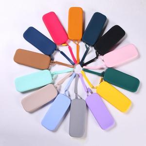 Nueva Bolsa de Almacenamiento de Silicona con Cierre, Cuadrada, Moderna, Mini Power Bank, Funda para Teléfono Móvil, Ecológica, para Viajes, Cosméticos y Artículos de Aseo - Product Image 1