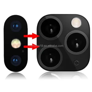 <strong>Camera</strong> Lens Metal Protector Seconds Change Cover for <strong>iPhone</strong> X XS XR MAX Sticker <strong>Camera</strong> to <strong>iPhone</strong> 11 Pro/ 11 Pro Max - Product Image 1