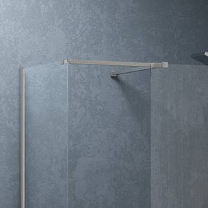 Kamalu KW2000 moderno 70x70cm Walk-in angolo schermo da doccia quadrato impermeabile da 8mm - Product Image 4