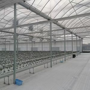 Kit de serre tunnel simple à grande portée, système hydroponique en film plastique pour la culture agricole de tomates, de laitues et de fraises - Product Image 6