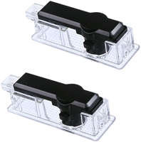 Projecteur LED de logo pour portière de voiture BMW, éclairage de bienvenue effet ombre fantôme, éclairage de marchepied avec symbole/emblème, kit de lampes de sol pour BMW