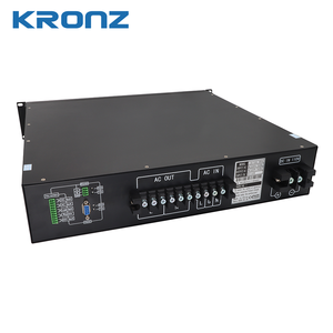 KRONZ 19インチラックマウント純正正弦波インバータ110VDC 220VAC電源5KVA 4000W絶縁DC <span class=keywords><strong>AC</strong></span>入力50Hz