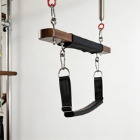 Machine de Pilates Cadillac Écologique et Portable en Bois de Noyer Durable, Réglable pour Entraînement Complet du Corps