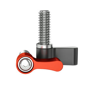 Juego de perilla ajustable Tornillo Tipo L Tuerca de bloqueo giratoria Baquelita Juego de perillas de ala única Tornillo de pulgar - Product Image 6